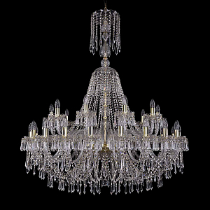 Подвесная люстра Bohemia Ivele Crystal 1403/20+10/400/XL-133 G