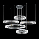 Подвесная светодиодная люстра Loft IT Crystal ring 10135/5 Chrome