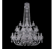 Подвесная люстра Bohemia Ivele Crystal 1402/20+10+5/400/h-158/3d Ni