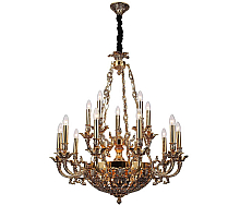 Подвесная люстра Lucia Tucci Firenze 1781.15.3 Antique Gold