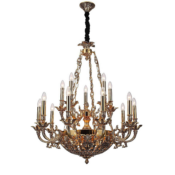 Подвесная люстра Lucia Tucci Firenze 1781.15.3 Antique Gold