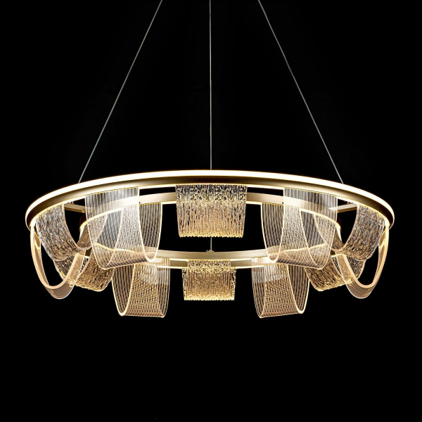Подвесная люстра LED4U L7706-800 GD Подвесная люстра LED4U L7706-800 GD