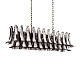 Подвесная люстра Loft IT Lilou 10600/1200R Ash