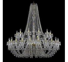 Подвесная люстра Bohemia Ivele Crystal 1410/24+12/530/h-156 G V0300