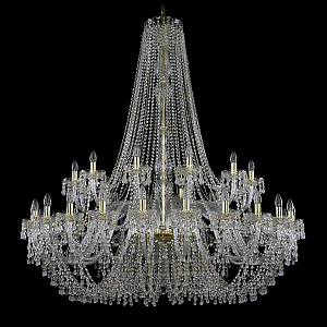Подвесная люстра Bohemia Ivele Crystal 1410/24+12/530/h-156 G V0300