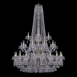 Подвесная люстра Bohemia Ivele Crystal 1409/20+10+5/400/h-160/3d G
