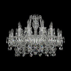 Подвесная люстра Bohemia Ivele Crystal 1411/16+8/300 Ni