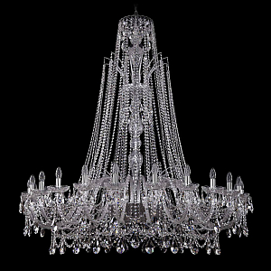 Подвесная люстра Bohemia Ivele Crystal 1411/24/530/XL-163 Ni