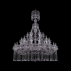 Подвесная люстра Bohemia Ivele Crystal 1413/24+12+6/530/XL-176 Ni