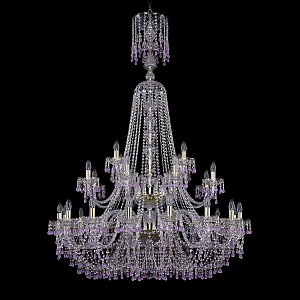 Подвесная люстра Bohemia Ivele Crystal 1410/16+8+4/400/XL-162/2d G V7010