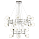 Подвесная люстра Crystal Lux Luxury SP16+8 Chrome
