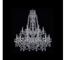 Подвесная люстра Bohemia Ivele Crystal 1411/12+6/300/XL-99/2d Ni