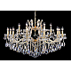 Подвесная люстра Crystal Lux Hollywood SP12+6 Gold