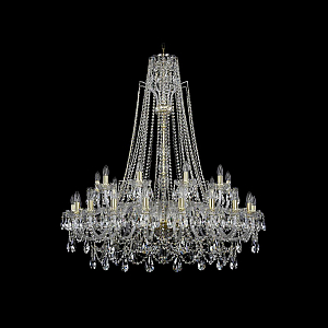 Подвесная люстра Bohemia Ivele Crystal 1411/20+10/400/XL-130 G