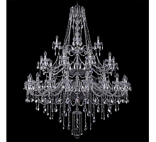 Подвесная люстра Bohemia Ivele Crystal 1415/20+10+5/530/3d Ni