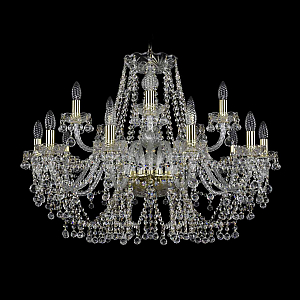 Подвесная люстра Bohemia Ivele Crystal 1409/10+5/300 G