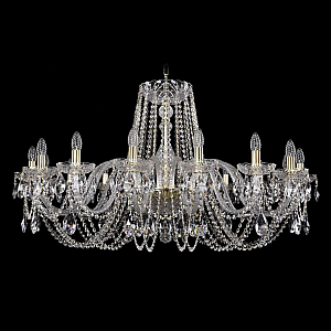 Подвесная люстра Bohemia Ivele Crystal 1402/16/400 G