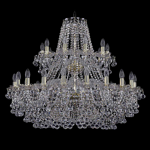 Подвесная люстра Bohemia Ivele Crystal 1409/20+10/360/2d G