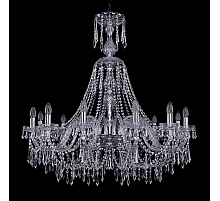 Подвесная люстра Bohemia Ivele Crystal 1403/12/360/XL-100 Ni
