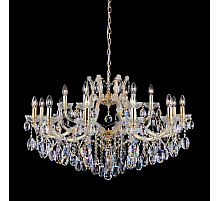 Подвесная люстра Crystal Lux Hollywood SP12+6 Gold