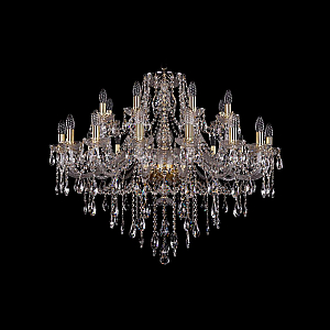 Подвесная люстра Bohemia Ivele Crystal 1415/16+8/360 G