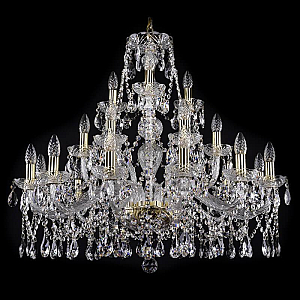 Подвесная люстра Bohemia Ivele Crystal 1413/12+6+3/300 G