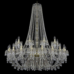 Подвесная люстра Bohemia Ivele Crystal 1410/20+10/400/h-130 G V0300