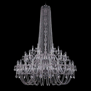 Подвесная люстра Bohemia Ivele Crystal 1402/24+12+6/460/h-176/2d Ni