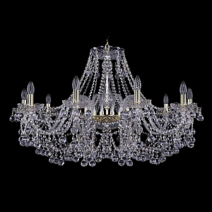 Подвесная люстра Bohemia Ivele Crystal 1409/10/360 G