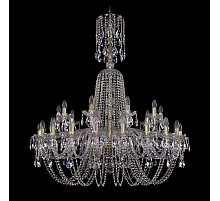 Подвесная люстра Bohemia Ivele Crystal 1402/20+10/400/XL-130 G