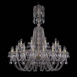 Подвесная люстра Bohemia Ivele Crystal 1402/20+10/400/XL-130 G