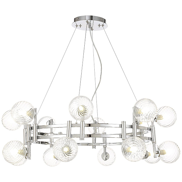 Подвесная люстра Crystal Lux Luxury SP16 Chrome