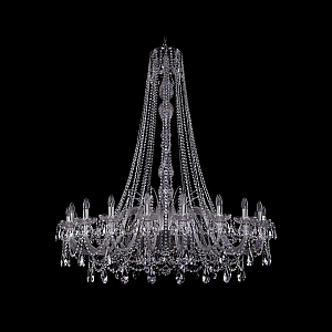 Подвесная люстра Bohemia Ivele Crystal 1411/20/460/h-151 Ni