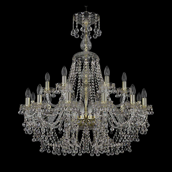 Подвесная люстра Bohemia Ivele 1409/12+6/300/XL-95 G