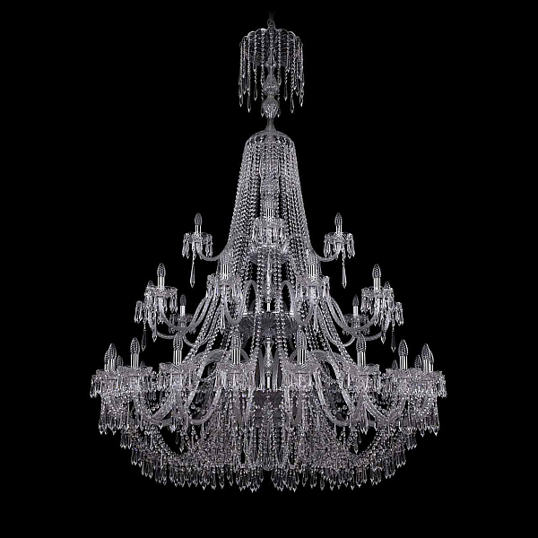 Подвесная люстра Bohemia Ivele 1403/20+10+5/530/XL-203/3d Ni