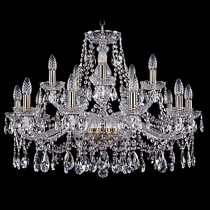 Подвесная люстра Bohemia Ivele Crystal 1413/10+5/300 Pa
