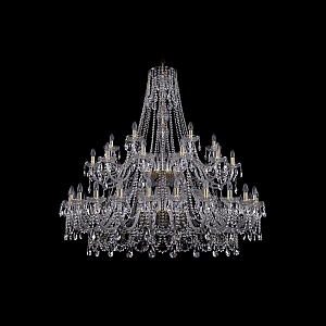 Подвесная люстра Bohemia Ivele Crystal 1411/24+12+6/530/2d G