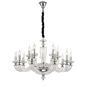 Подвесная люстра Lucia Tucci Ashanti 1255.15 clear