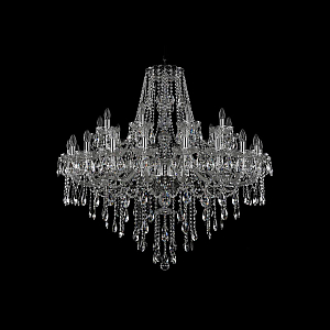 Подвесная люстра Bohemia Ivele Crystal 1415/20+10/400 Ni