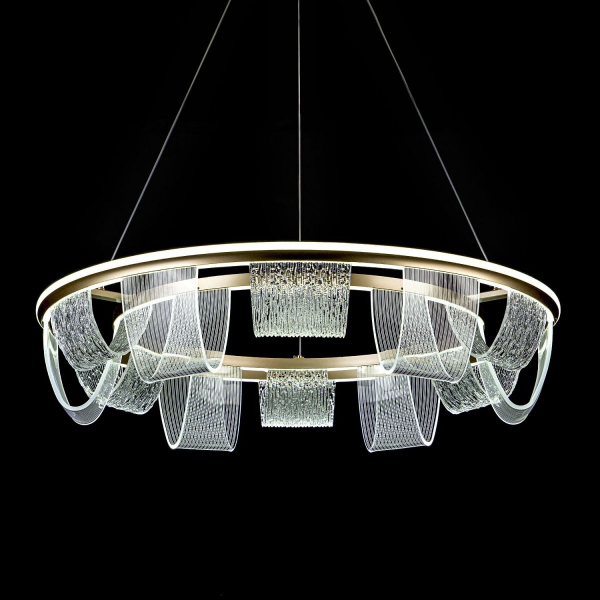 Подвесная люстра LED4U L7706-800 GD Подвесная люстра LED4U L7706-800 GD