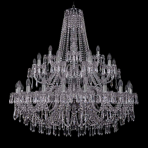 Подвесная люстра Bohemia Ivele Crystal 1403/20+10+5/400/2d Ni