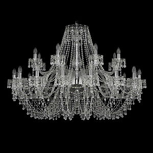 Подвесная люстра Bohemia Ivele Crystal 1410/16+8/460 Ni V0300