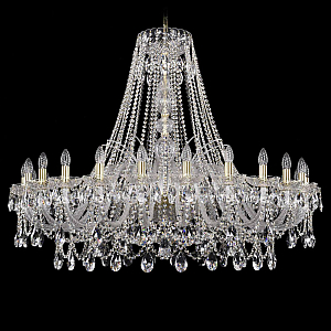 Подвесная люстра Bohemia Ivele Crystal 1411/24/460 G