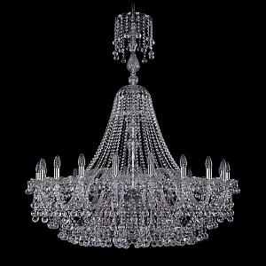 Подвесная люстра Bohemia Ivele Crystal 1409/20/400/XL-133 Ni