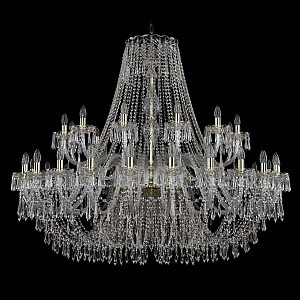 Подвесная люстра Bohemia Ivele Crystal 1403/24+12/530 G