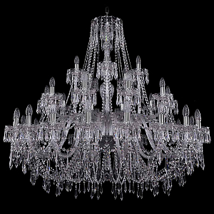 Подвесная люстра Bohemia Ivele Crystal 1403/20+10+5/460 Ni
