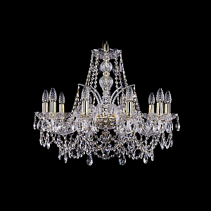 Подвесная люстра Bohemia Ivele Crystal 1411/10/240 G