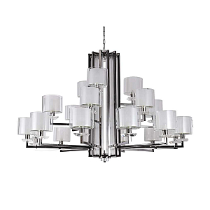 Подвесная люстра Newport 4400 4412+6+3/C black glossy М0068531