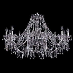 Подвесная люстра Bohemia Ivele Crystal 1403/12/360 Ni