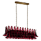 Подвесная люстра Loft IT Lilou 10600/1200R Burgundy